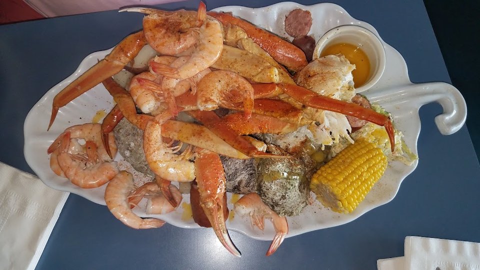 Snow Crab & Shrimp Platter
